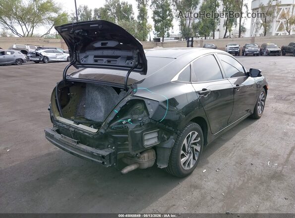 2HGFC2F75HH561935 2017 HONDA CIVIC Black Tył prawy