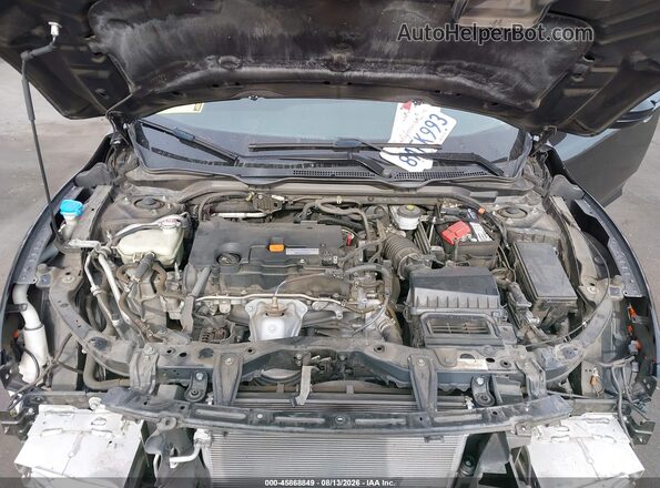 2HGFC2F75HH561935 2017 HONDA CIVIC Black Widok z tyłu