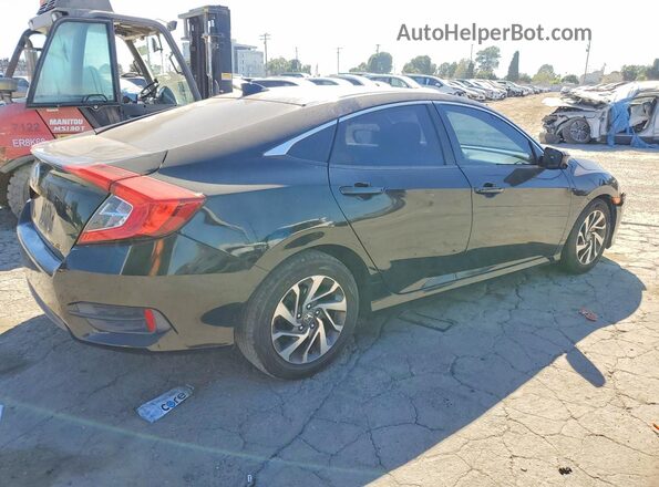 2HGFC2F75JH590860 2018 HONDA CIVIC Black უკანა მარჯვენა