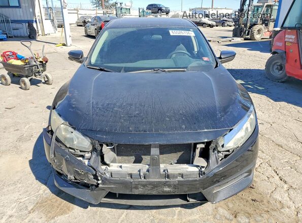 2HGFC2F75JH590860 2018 HONDA CIVIC Black წინა ხედი
