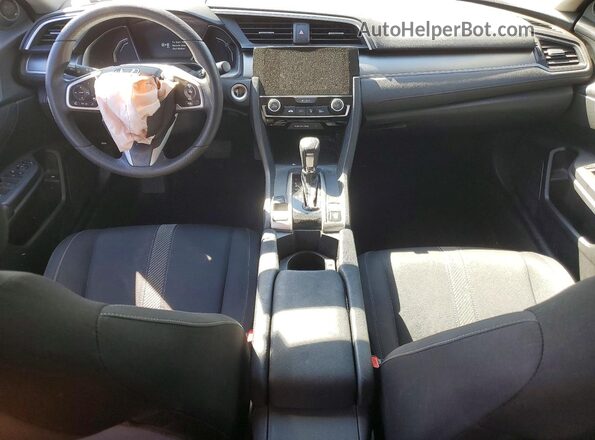 2HGFC2F75JH590860 2018 HONDA CIVIC Black წინა პანელის ხედი