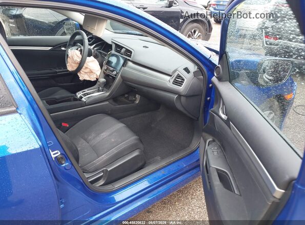 2HGFC2F75JH602148 2018 HONDA CIVIC Blue Widok wnętrza z przodu