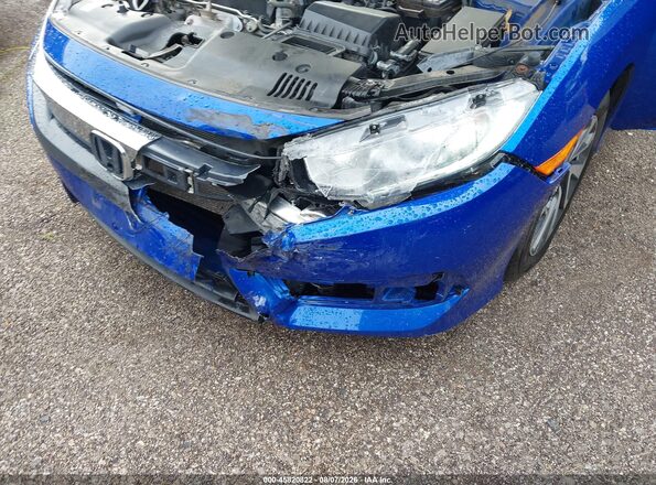 2HGFC2F75JH602148 2018 HONDA CIVIC Blue Widok z przodu