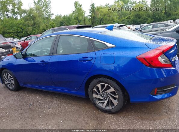 2HGFC2F75JH602148 2018 HONDA CIVIC Blue Widok wnętrza 360 stopni