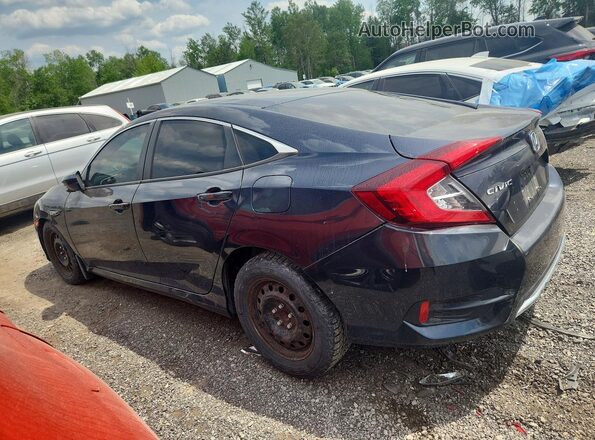 2HGFC2F75KH043556 2019 HONDA CIVIC Blue Tył lewy