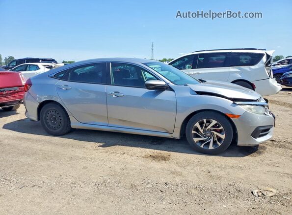 2HGFC2F76GH028507 2016 HONDA CIVIC Silver წინა მარჯვენა