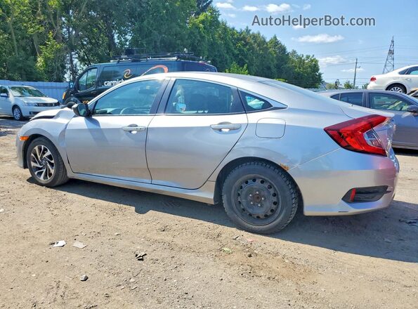 2HGFC2F76GH028507 2016 HONDA CIVIC Silver უკანა მარცხენა
