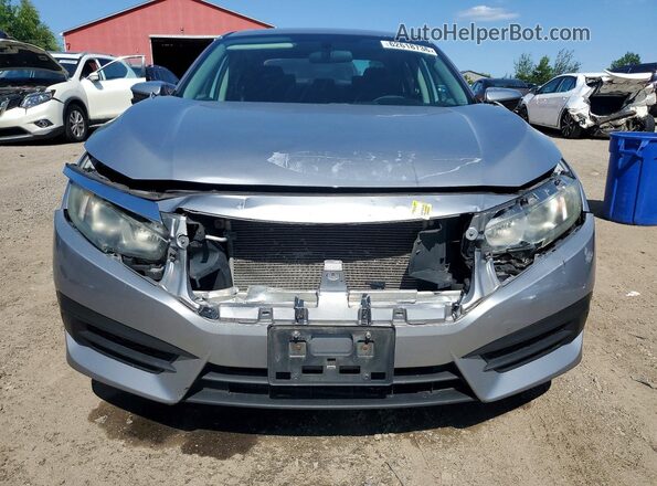 2HGFC2F76GH028507 2016 HONDA CIVIC Silver წინა ხედი