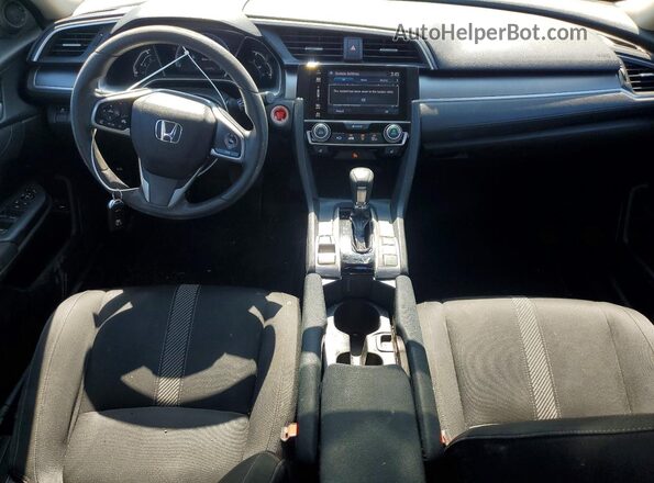 2HGFC2F76GH028507 2016 HONDA CIVIC Silver წინა პანელის ხედი