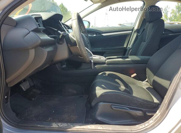 2HGFC2F76GH028507 2016 HONDA CIVIC Silver წინა სალონის ხედი