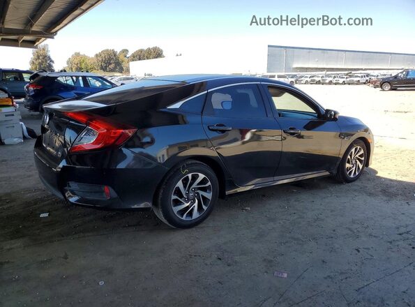 2HGFC2F76GH504559 2016 HONDA CIVIC Black Задня права чверть