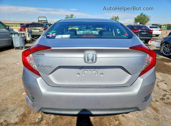 2HGFC2F76GH570657 2016 HONDA CIVIC Silver Вид ззаду