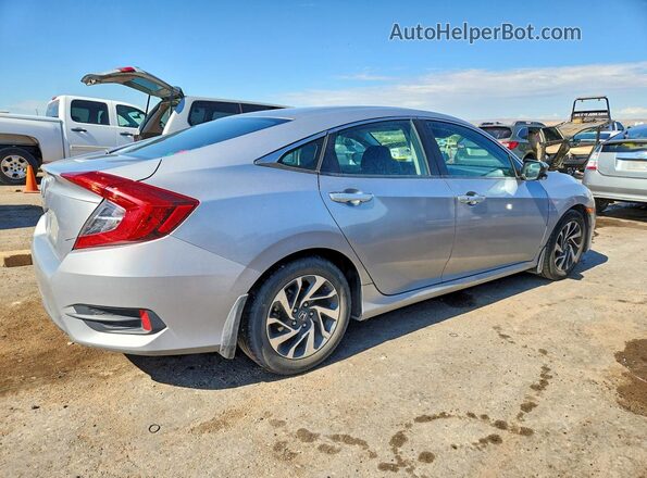 2HGFC2F76GH570657 2016 HONDA CIVIC Silver Задня права чверть