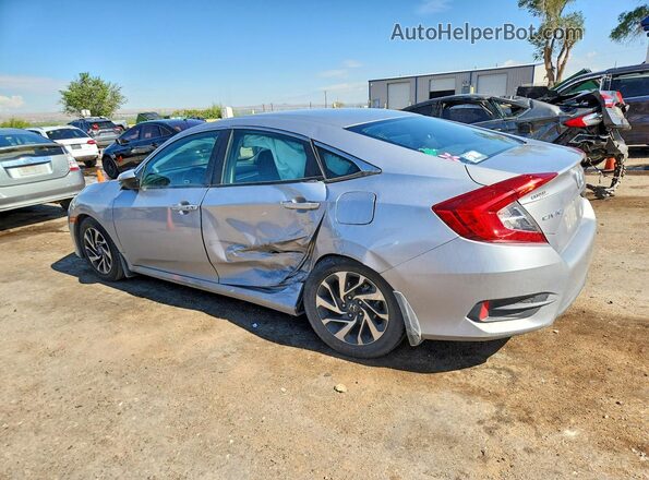 2HGFC2F76GH570657 2016 HONDA CIVIC Silver Задня ліва чверть