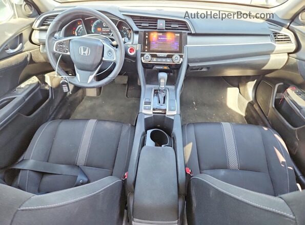 2HGFC2F76GH570657 2016 HONDA CIVIC Silver Вид панелі приладів