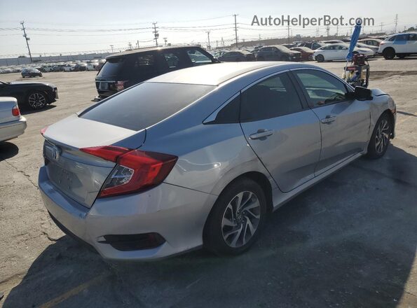 2HGFC2F76GH572716 2016 HONDA CIVIC Silver Trasero derecho