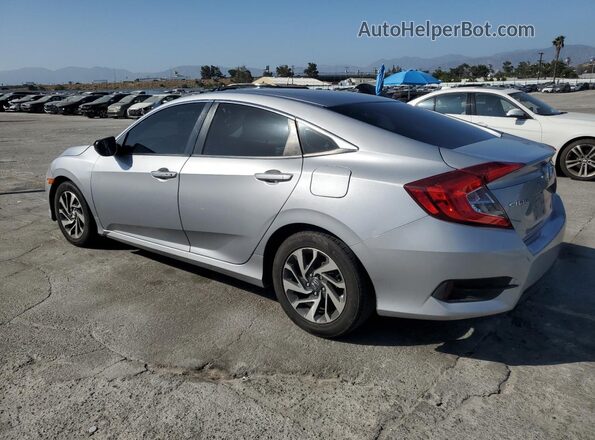 2HGFC2F76GH572716 2016 HONDA CIVIC Silver Trasero izquierdo