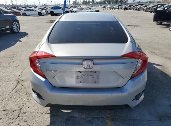 2HGFC2F76GH572716 2016 HONDA CIVIC Silver Vista trasera
