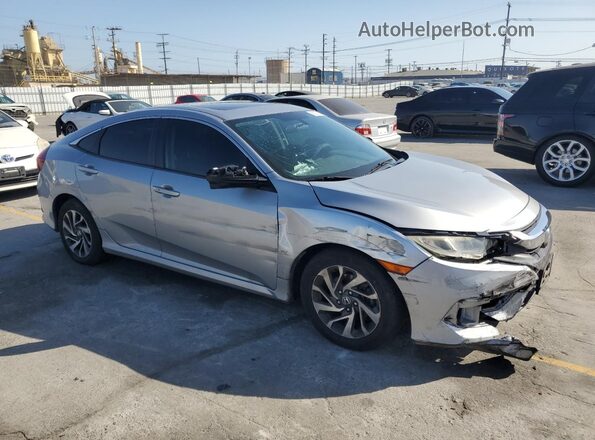 2HGFC2F76GH572716 2016 HONDA CIVIC Silver Delantero derecho