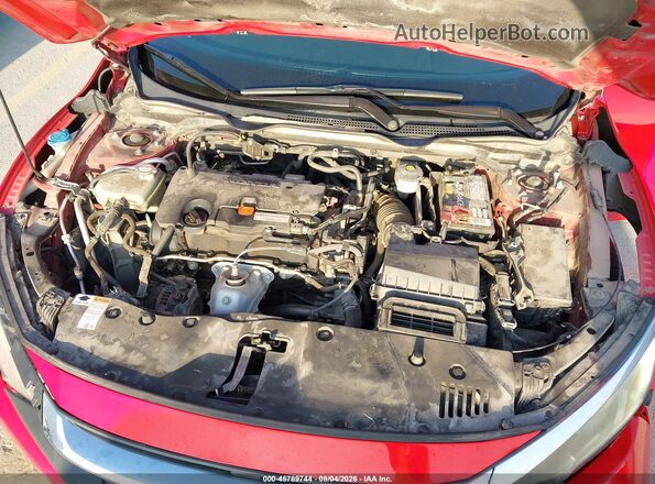 2HGFC2F76HH518897 2017 HONDA CIVIC Red Vista trasera