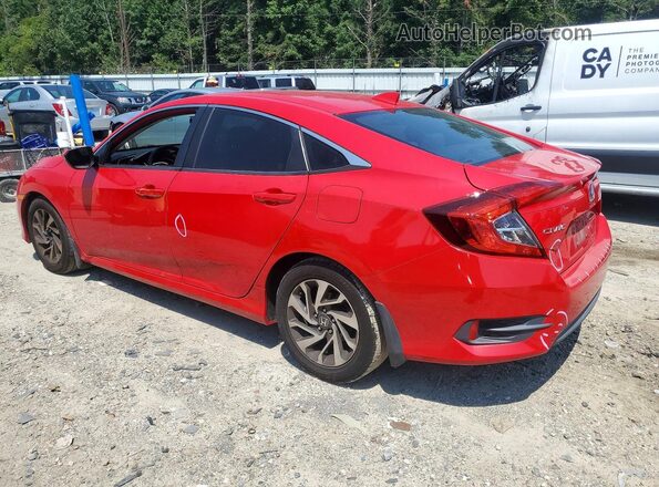2HGFC2F76HH521735 2017 HONDA CIVIC Red Задня ліва чверть