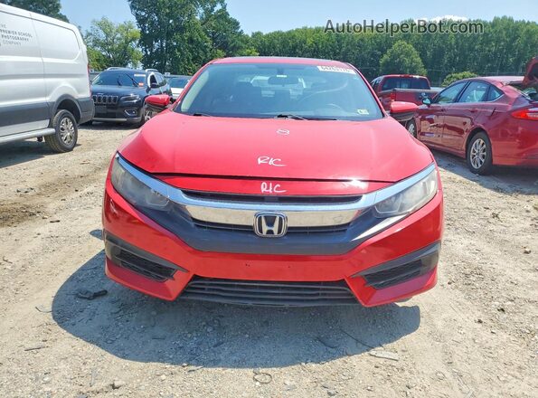 2HGFC2F76HH521735 2017 HONDA CIVIC Red Вид спереду