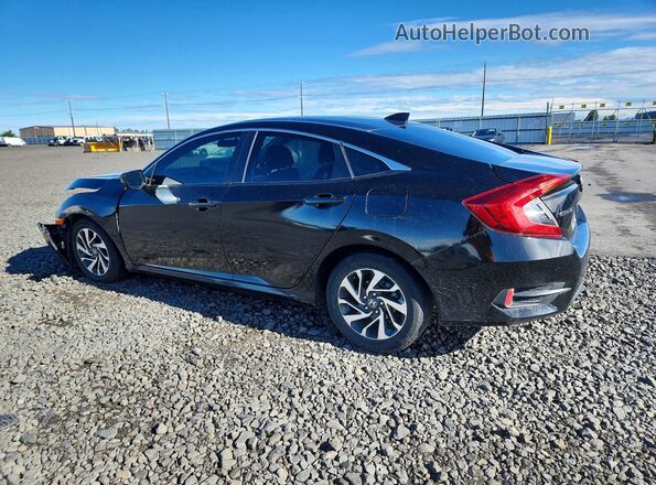 2HGFC2F76JH504245 2018 HONDA CIVIC Black უკანა მარცხენა