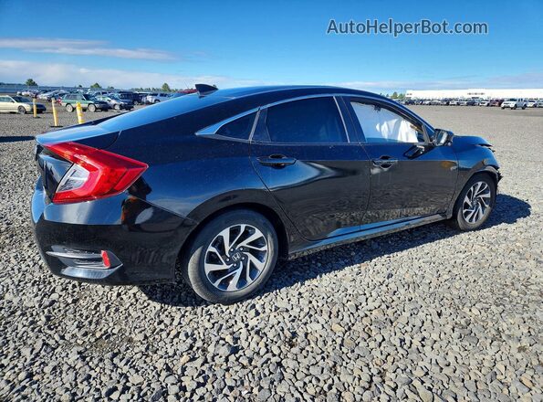 2HGFC2F76JH504245 2018 HONDA CIVIC Black უკანა მარჯვენა
