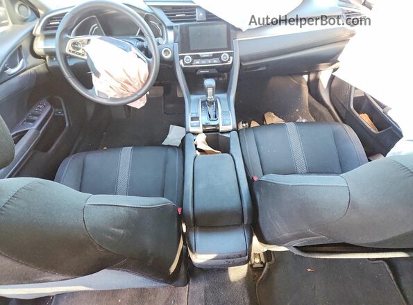 2HGFC2F76JH504245 2018 HONDA CIVIC Black წინა პანელის ხედი