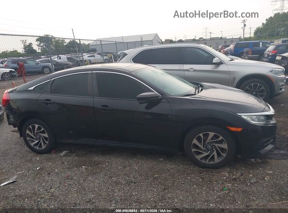 2HGFC2F76JH511082 2018 HONDA CIVIC Black სალონის 360-გრადუსიანი ხედი