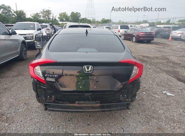 2HGFC2F76JH511082 2018 HONDA CIVIC Black 
