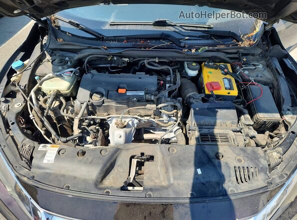 2HGFC2F76JH536337 2018 HONDA CIVIC Black Սալոնի հետևի տեսք
