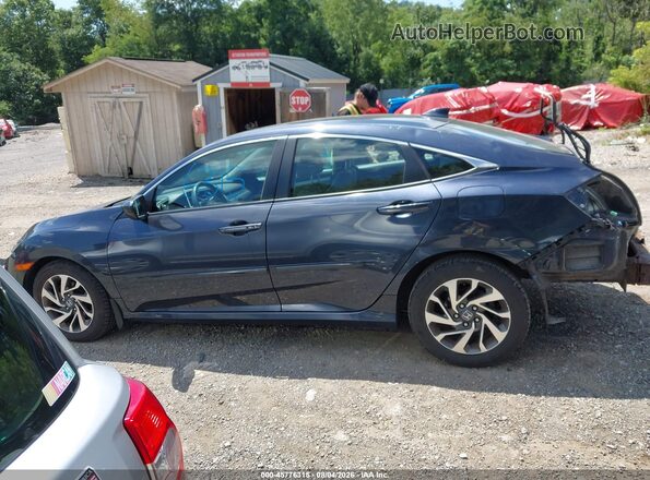 2HGFC2F76JH538881 2018 HONDA CIVIC Navy Панорамный вид салона 360°