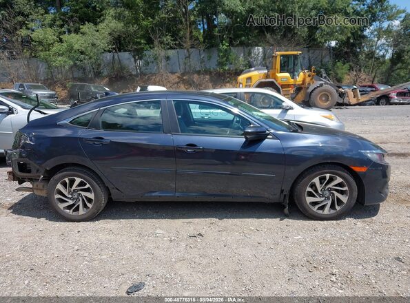 2HGFC2F76JH538881 2018 HONDA CIVIC Navy Вид задней части салона
