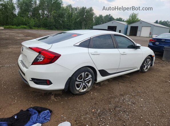 2HGFC2F76KH004667 2019 HONDA CIVIC White უკანა მარჯვენა