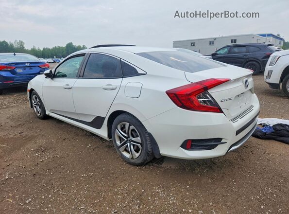 2HGFC2F76KH004667 2019 HONDA CIVIC White უკანა მარცხენა