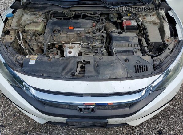2HGFC2F77GH001798 2016 HONDA CIVIC White Vista interior trasera