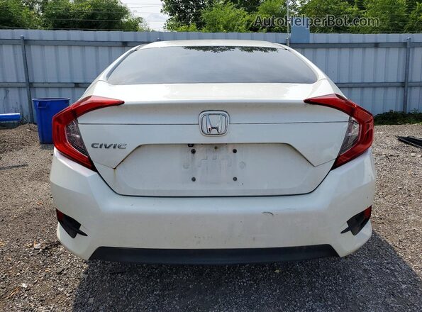 2HGFC2F77GH001798 2016 HONDA CIVIC White Vista trasera