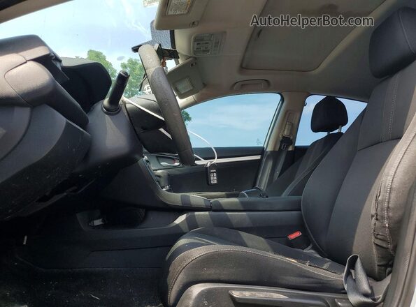 2HGFC2F77GH001798 2016 HONDA CIVIC White Vista interior delantera