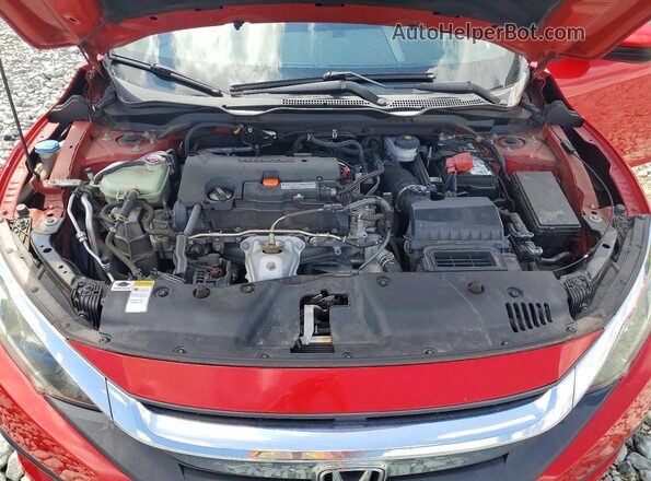 2HGFC2F77GH512797 2016 HONDA CIVIC Red Rear interior view