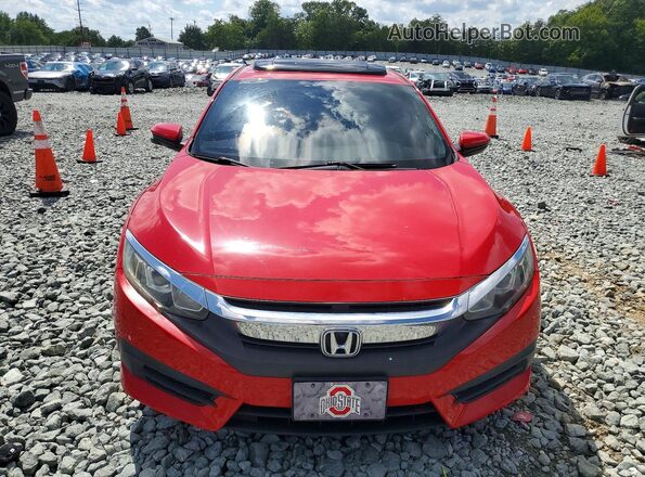 2HGFC2F77GH512797 2016 HONDA CIVIC Red Front view