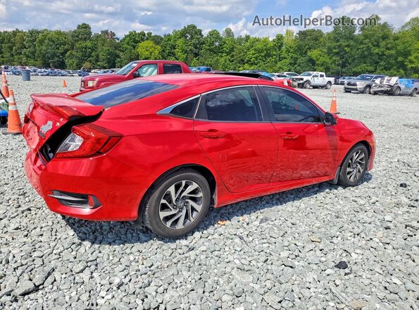 2HGFC2F77GH512797 2016 HONDA CIVIC Red Rear right