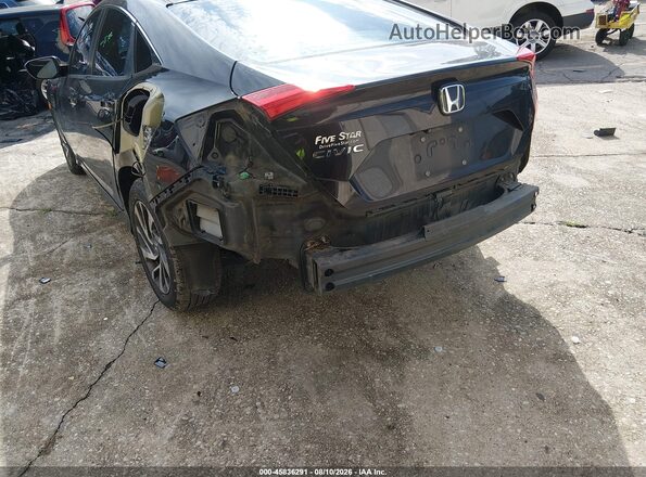 2HGFC2F77GH517501 2016 HONDA CIVIC Black Widok z przodu