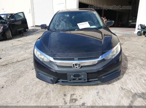 2HGFC2F77GH517501 2016 HONDA CIVIC Black Widok zestawu wskaźników