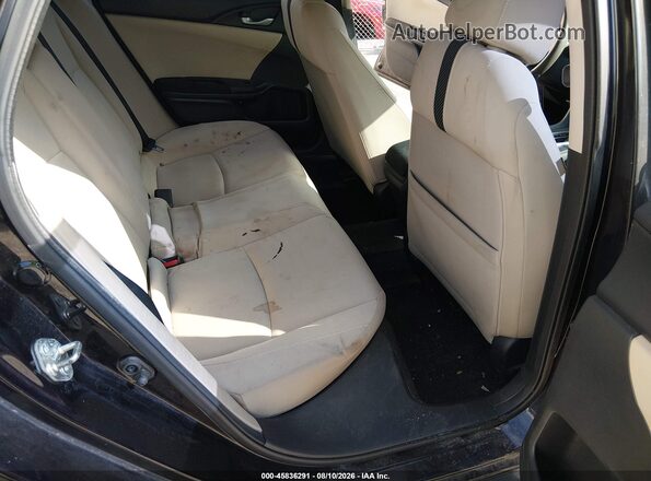 2HGFC2F77GH517501 2016 HONDA CIVIC Black Widok naklejki z numerem VIN