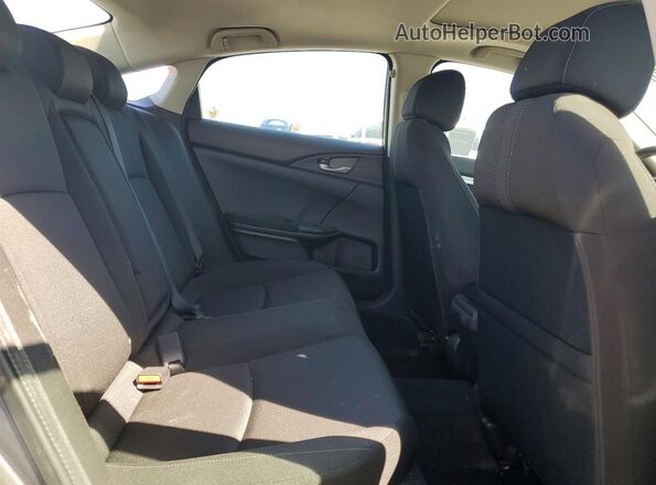2HGFC2F77GH561384 2016 HONDA CIVIC Gray უკანა სავარძლების ხედი