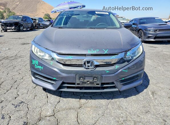 2HGFC2F77GH561384 2016 HONDA CIVIC Gray წინა ხედი