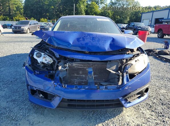 2HGFC2F77HH525387 2017 HONDA CIVIC Blue Widok z przodu