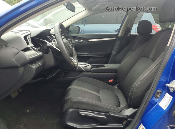 2HGFC2F77HH525387 2017 HONDA CIVIC Blue Widok wnętrza z przodu