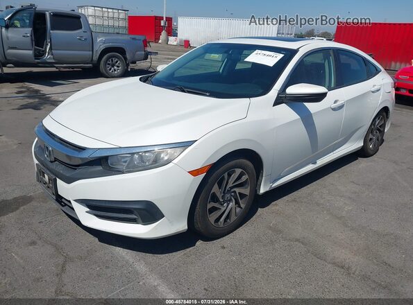 2HGFC2F77HH527334 2017 HONDA CIVIC White Передня ліва чверть